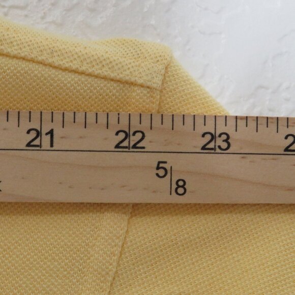 Inner Harbor* Men's Short Sleeve Straight Hem 3 Button Polo Golf Shirt~ Medium - Picture 5 of 9